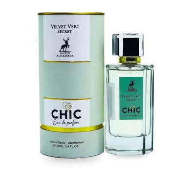 Maison Alhambra Velvet Vert Secret Chic